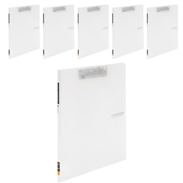 ECO Chungwoon A4 半透明雙夾文件夾 顏色隨機  6本