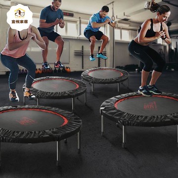 蹦蹦床家用兒童蹦極床帶扶手跳跳床寶寶室內玩具蹦床游戲運動彈床y7082