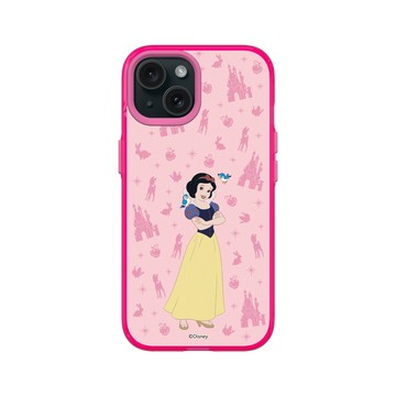 iPhone 15 Clear 粉漾桃 - 迪士尼-公主系列 Disney Princess - 迪士尼公主 - 白雪公主