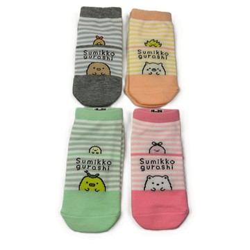 平井涼子＊日本 角落小夥伴 角落生物 19-24 大童 女 短襪 福袋 （4雙裝）