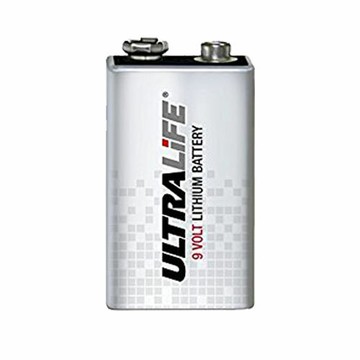(雙11限時守護優惠)【美國 UltraLife】 9V 鋰電池 1200 mAh (一次性鋰電池)