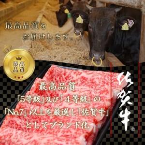 ふるさと納税 佐賀牛ロース薄切り 500g 佐賀県玄海町