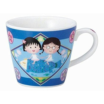 【震撼精品百貨】CHIBI MARUKO CHAN 櫻桃小丸子 陶瓷馬克杯-藍#12722 震撼日式精品百貨