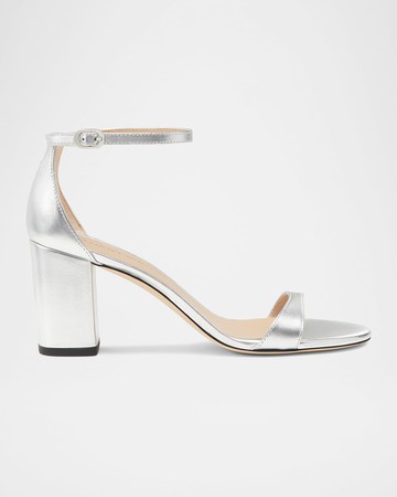 Nudist II Leather Ankle-Strap Sandals