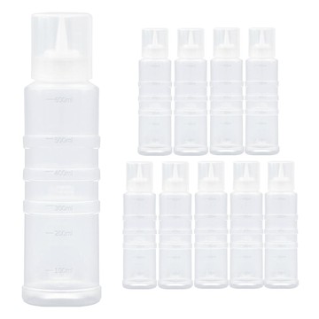 ALS 可剪裁醬料瓶  600ml  10個