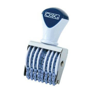 COX 三燕 5號字 八連號碼印 字高3.4mm /個 NO.5-8【APP滿額下單10%點數(單一帳號最高5000點)】1/31止
