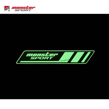 【PP保勁國際】日本原裝 MONSTER SPORT 夜光貼紙  夜間辨識清晰 抗紫外線 防水 行車安全 又潮