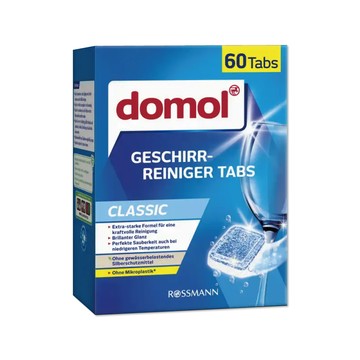 [日日好物]德國Domol-洗碗機專用強效洗碗清潔錠60入/盒 (各款洗碗機皆適用)