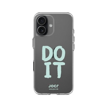 iPhone 17 Clear Case（相機按鈕） 透明 - JOCR - DO IT Green