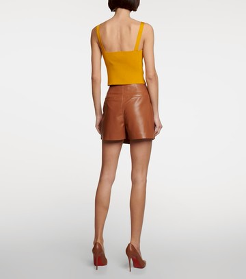 Vince Ribbed-knit crop top