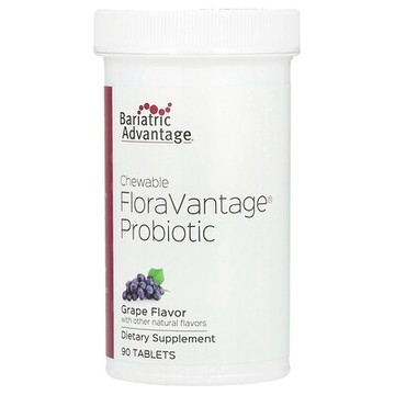 Bariatric Advantage, Chewable FloraVantage 益生菌，葡萄味，90 片