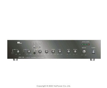 PA-TECH UBM-506 60W公共廣播混音擴大機