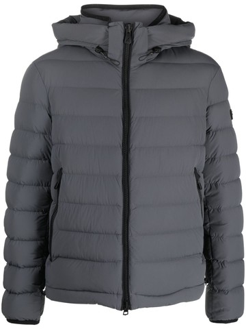 Peuterey - Boggs padded hooded jacket - men - Polyamide/Polyamide/Elastane/Elastane/Feather Down - M - Grey