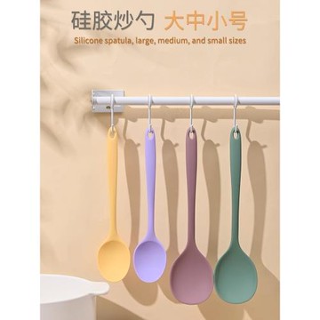 韓國鉑金硅膠鍋鏟耐高溫炒勺烹飪勺子不粘鍋專用不傷鍋炒菜盛飯鏟