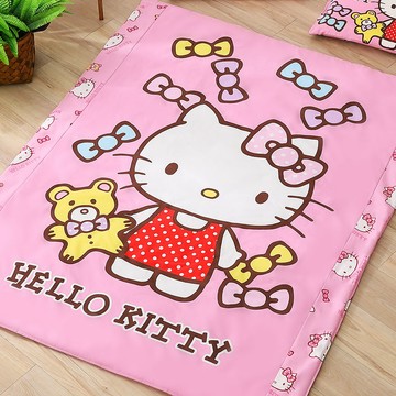 鴻宇 HongYew - 兒童涼被 四季被 日本抗菌 美國棉棉被 Hello Kitty-哈尼小熊-粉