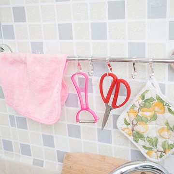 衛生間浴室墻上壁掛門后置物架墻壁無痕免打孔排鉤強力吸盤掛鉤子1入