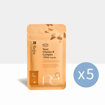 酵母B群+鋅(30日份)-五入組