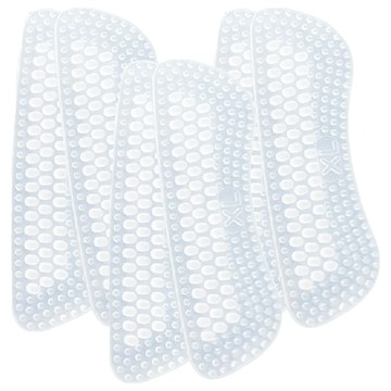 4D包覆加厚腳跟防磨墊 舒適 減輕腳跟壓力 適用各種鞋款  透明  3雙