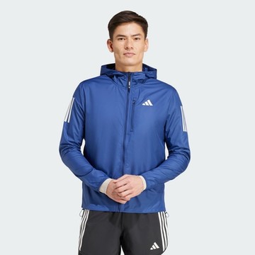 ADIDAS 愛迪達 阿迪達斯 男運動外套-藍色 OTR B JKT-IV5427