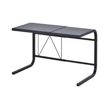 【H&R安室家】台製時尚伸縮式微波爐架 置物架 收納架 KS36A黑色