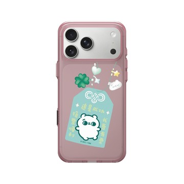 iPhone 17 Pro Max Clear (相機按鈕) 晶醺玫 - 爽爽貓 Song Song Meow by SECOND - 追星成功