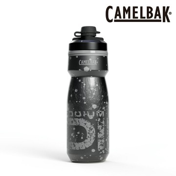 CAMELBAK PODIUM DIRT SERIES保冷防塵噴射水瓶 CB1901003062｜620ml 瀝青黑
