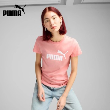 【PUMA】 基本系列ESS No.1 Logo短袖T恤(F)_女性_68237118_歐規｜官方直營