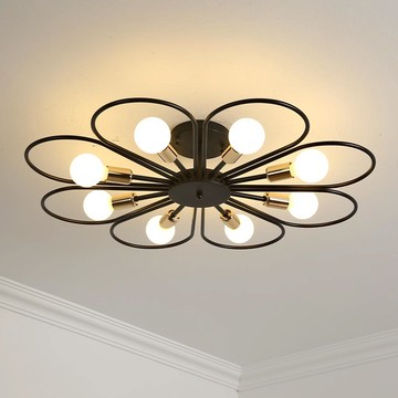 花朵造型半吸頂燈 36-60411