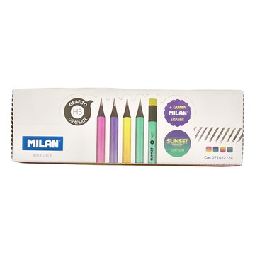 MILAN 雲彩朵朵鉛筆 HB 24支  071622724  1盒