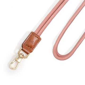 可調節抽繩背帶 - 薔薇粉