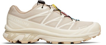 Salomon 黄褐色 XT-6 GORE-TEX 运动鞋