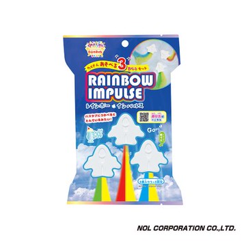 日本NOL-彩虹飛機入浴劑(泡澡樂趣~)