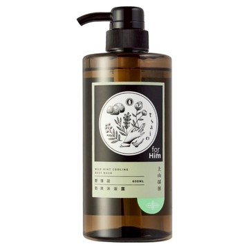 tsaio 上山採藥 野薄荷勁爽沐浴露 600ml 清潔毛孔 改善出油 勁涼舒爽  1瓶