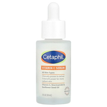 Cetaphil, 維生素 C 精華，無香，1 液量盎司（30 毫升）