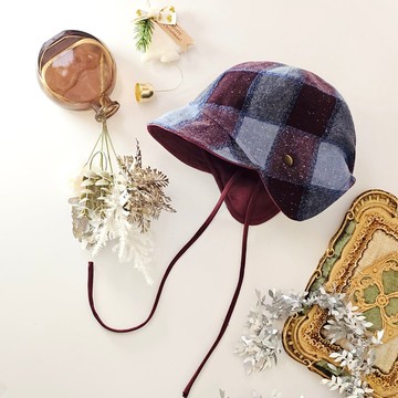 【HiGh MaLi】飛行帽 |嫣紅奼紫款 | 遮耳帽 | | 文青時髦 #禮物