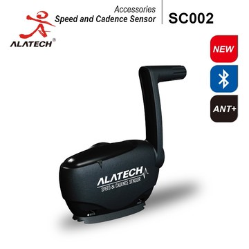 雙頻速度踏頻傳感器alatech sc002(藍牙及ant+雙頻/自行車感測器/單車/腳踏車)