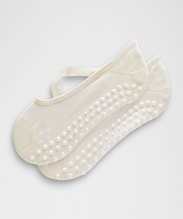 Unisex Find Your Balance Grip Socks Strappy Size Medium