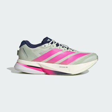 Adidas 愛迪達 Adizero Boston 13 [HQ4912] 男 慢跑鞋 跑鞋 路跑 綠 粉紅