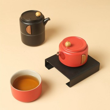 【中秋送禮】陸寶 凝月隨手泡 一壺一杯 旅行茶具