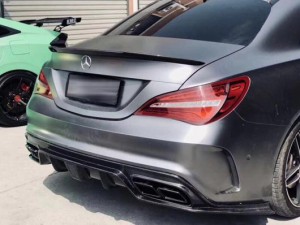 適用: メルセデス CLA W117 AMG カーボン スポイラー クラス C117