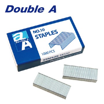 【史代新文具】Double A 釘書針10號 (1大盒20小盒)