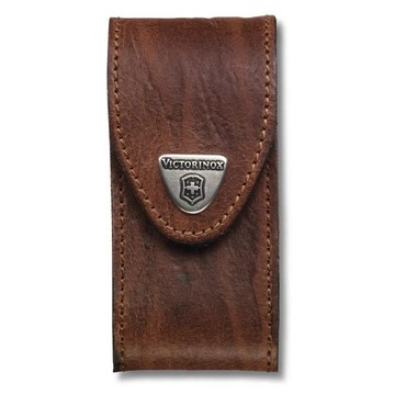 【Victorinox 瑞士維氏】瑞士刀 皮革腰帶刀套(4.0545)【墊腳石】