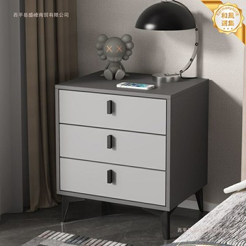 【免漆超窄】床頭櫃 迷你床頭櫃 臥室儲物櫃 床邊櫃 輕奢簡約 現代風格 多層收納 節省空間 小戶型臥室必備