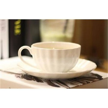 歐式條紋咖啡杯