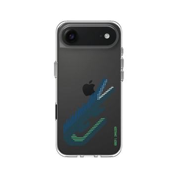 iPhone Air Clear Case（相機按鈕） 透明 - The Wildlife Collection 動物野境系列 - 美洲鱷