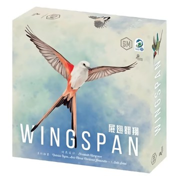 Stonemaier Game 展翅翱翔  10歲以上  1-5人  遊戲時間40-70分鐘  1盒