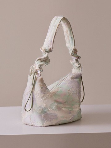 Porcelain bag - Purple Green