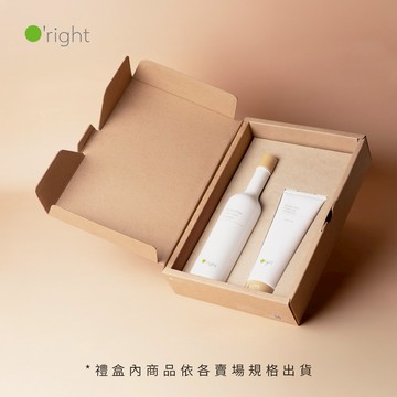 [快速出貨]【O'right歐萊德】獻給最愛的你⭐️永續洗護禮盒 (茶樹洗髮精400ml+竹萃護髮素250ml)全台獨家限量 鯨魚禮盒