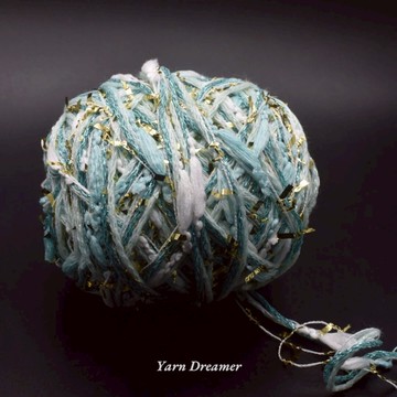 閃金蝴蝶紗線 燈籠紗花式手混線 特色毛線 鉤針編織手工毛線 混合紗線 特色線 特殊線