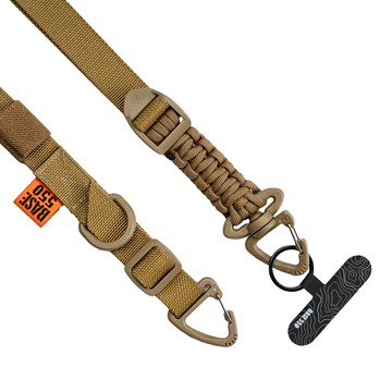 BASE 550 Multi Sling V2 多工背帶 附掛片 80~132cm 戰術背帶  沙色織帶 + 沙色  1個
